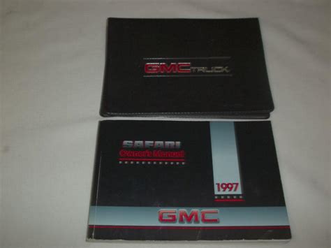 Read 1997 Gmc Safari Owners Manual 