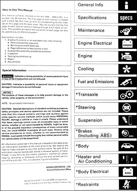 1998 1999 acura 23 cl repair shop manual original. - Ocr gateway cgp chemistry revision guide.