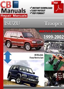 1998 2002 isuzu trooper taller manual. - Citroen berlingo van workshop manual 2009.