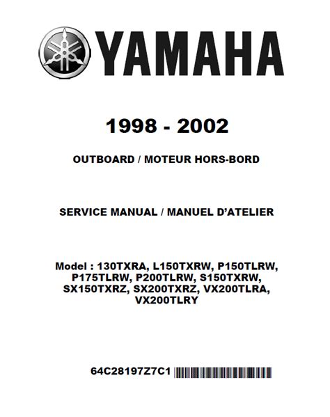 1998 2002 yamaha 150 200hp 4 stroke outboard repair manual. - Cummins 6 bta 5 9 manuale marino.