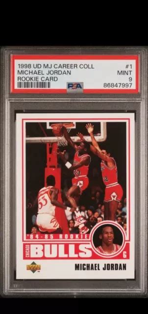 1998 MICHAEL JORDAN BULLS UD MJ CAREER COLLECTION …