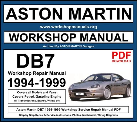 1998 aston martin db7 repair manual. - 23 hp kawasaki motor reparaturanleitung fh680v.