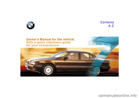1998 bmw 740i service and repair manual. - Dictionary of scientific and technical terminology.