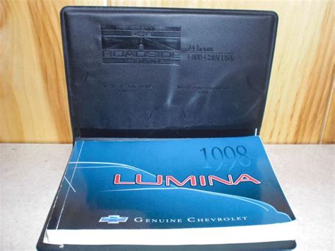 1998 chevy chevrolet lumina owners manual. - Mercury mercury outboard manuals xr6 150.