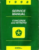 1998 chrysler concorde dodge intrepid service manual 81 270 8140. - Course manual maae 2202 mechanics of solids.