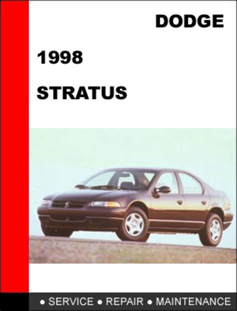 1998 dodge stratus repair manual free. - Die erneuerung der westlichen welt aus dem geist der väter.
