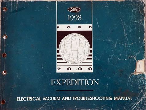1998 ford expedition electrical vacuum and troubleshooting manual evtm. - Melodia e sintonia em lupicínio rodrigues.