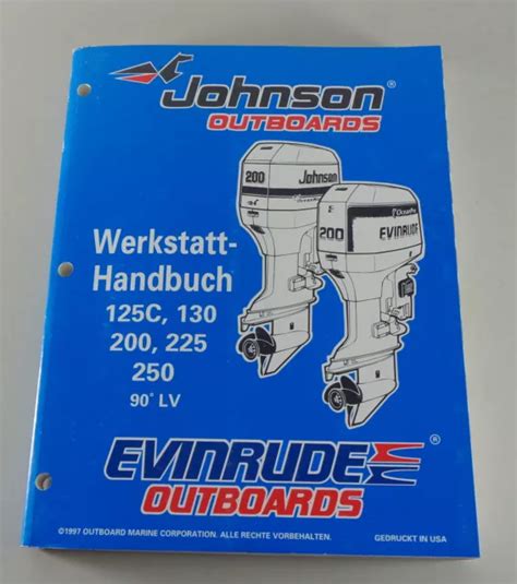 1998 johnson 225 cv manuale di servizio. - Manuale di equilibratura pneumatici john bean.