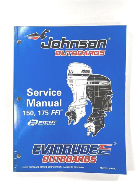 1998 johnson evinrude 150 175 ffi service manual ficht. - Solution manual financial reporting and analysis 13e.