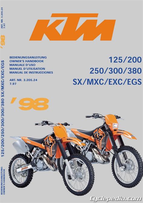 1998 ktm 250 sx service manual. - Yamaha td3 tr3 tz250 tz350 parts manual catalog download.