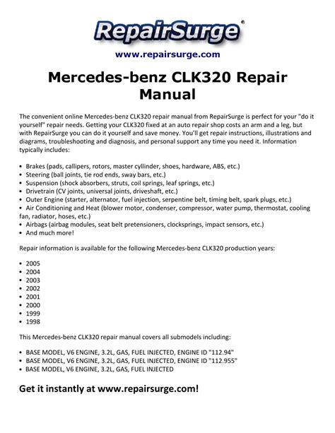 1998 mercedes benz clk320 service repair manual software. - 2006 jeep liberty crd service manual.