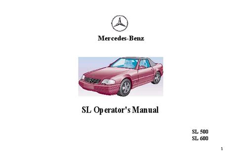 1998 mercedes benz sl500 sl600 r129 owners manual. - Macchine elettriche 5a edizione manuale soluzione fitzgerald.