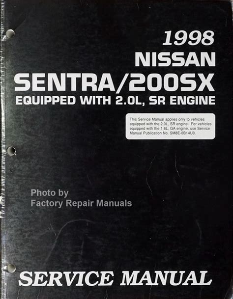 1998 nissan sentra 200sx factory service repair manual. - 1962 plymouth b body belvedere fury savoy sport fury factory shop service manual.