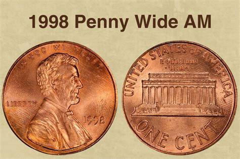 1998 penny error list with pictures.  Error coin values vary significantly based on ...