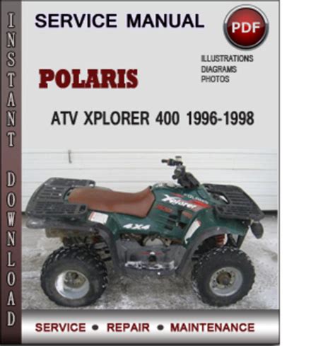 1998 polaris xplorer 400 service manual. - The spirit catches you and you fall down study guide.