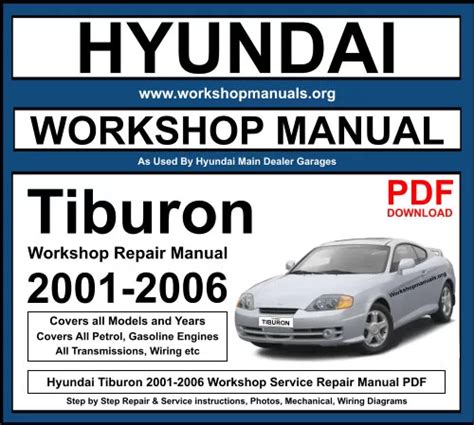 1998 repair manual for a hyundai tiburon. - Guida allo studio del test di posizionamento chimico texas.