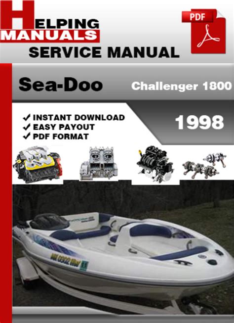 1998 sea doo jet boats service shop manual sportster challenger 1800 241. - La concordancia en la redacción de solicitudes..