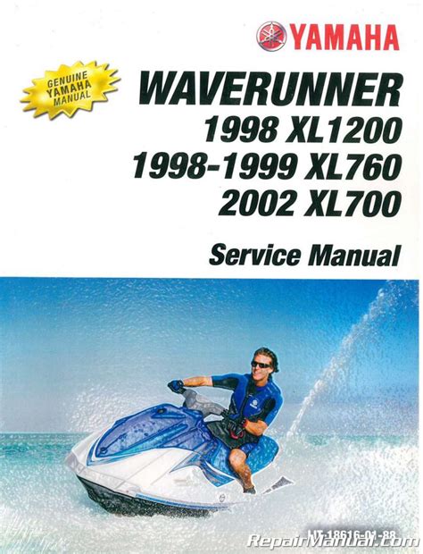 1998 yamaha xl760 xl1200 waverunner manual de taller de reparación de servicio de fábrica descarga instantánea 98. - Toro gts 5 lawn mower manual.