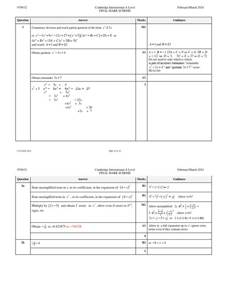 Full Download 1998 Smells Good Year 3 Mark Scheme 