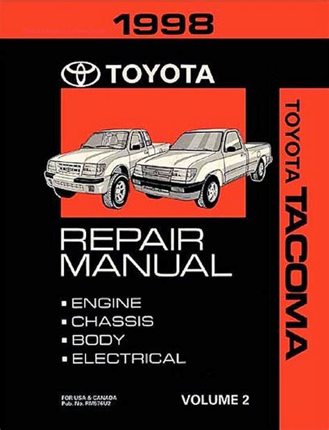 Read 1998 Toyota Tacoma Repair Manual 