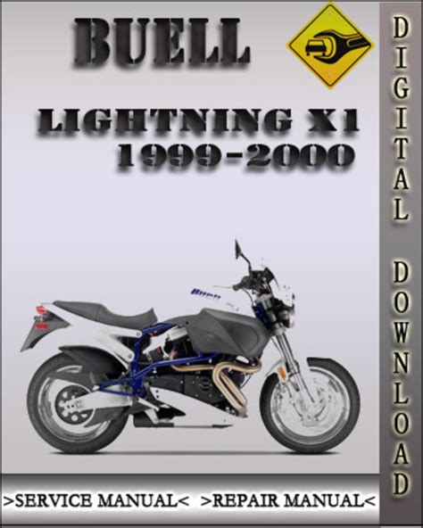 1999 2000 buell lightning x1 manuale di riparazione. - Wenn der vater mit dem sohne-..