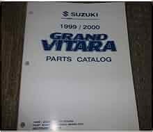 1999 2000 suzuki grand vitara parts catalog book manual factory dealership 99 00. - Casa balla e il futurismo a roma.