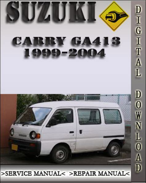 1999 2004 suzuki carry ga413 factory service repair manual. - Mercedes benz a163 m class technical manual.