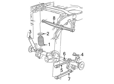 1999 Ford Expedition Rear Track Bar Diagram