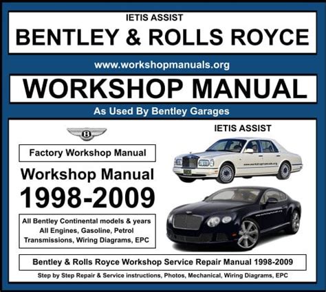 1999 bentley rolls royce repair manual. - Kaiser joseph der zweite und sein hof.