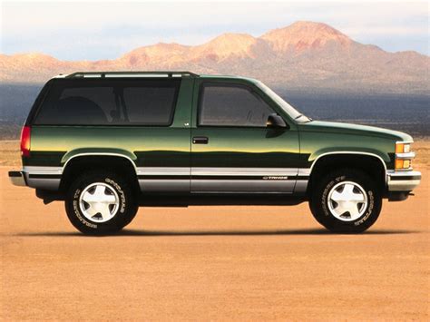All Chevrolet (USA) Tahoe 1st-gen. 4WD 5-Door versions offered for the year 1995 with complete specs, performance and technical data in the catalogue of cars ... 1999 Chevrolet Tahoe 1gen 4WD 5-Door specifications, ... 1995 Chevrolet Tahoe K1500 4-Door 5.7L V-8 EFi automatic (aut. 4) Horsepower/Torque Curve. 1995 Chevrolet Tahoe K1500 4-Door 5 .... 