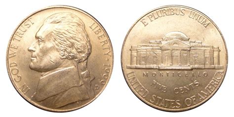 1999 d nickel value. Image: usacoinbook. In 1994, the Philadelphia Mint made 825,600,000 Quarters with the P Mint Mark. In April 2006, an MS 63 sold for $864. Then in June 2019, a PCGS-graded MS 67 sold for $504. But two NGC-graded MS 67s only sold for $55 and $87 in August 2022. So far, the highest grade submitted to PCGS is MS 68. 