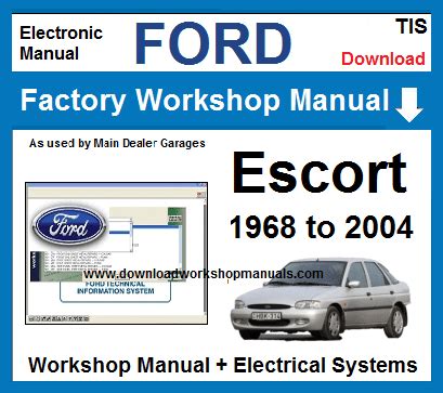 1999 ford escort workshop oem service diy repair manual. - Archivos midi de órgano de coro lowrey.