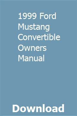 1999 ford mustang convertible owners manual. - Bissell little green proheat instruction manual.