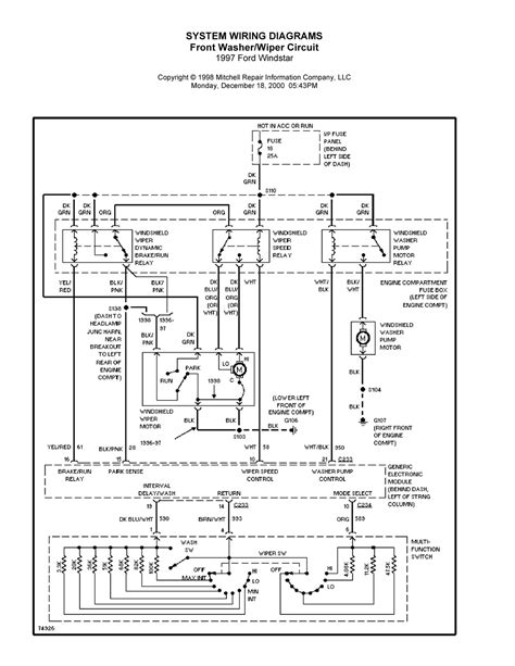 1999 ford windstar wiring diagram 5af7162733a69.gif. 3.8L, Engine Performance Wiring Diagrams (1 of 4) for Ford Windstar 2001. Get Access all wiring diagrams car. 