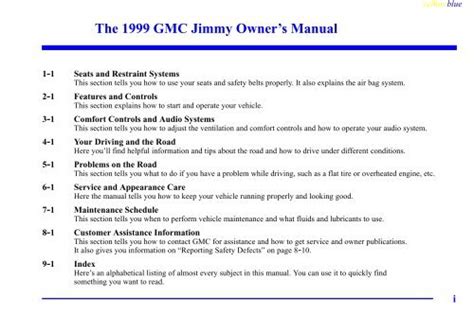 1999 gmc jimmy owner s manual 9376. - The complete idiots guide to the power of the enneagram.