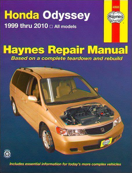 1999 honda odyssey repair manual 38673. - Clara y breve historia de una república.