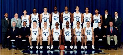 1999-2000 Kentucky Basketball Roster. Seated: Keith Bogans, Todd Tackett, Saul Smith, Head Coach Orlando “Tubby” Smith, Steve Masiello, Desmond …. 