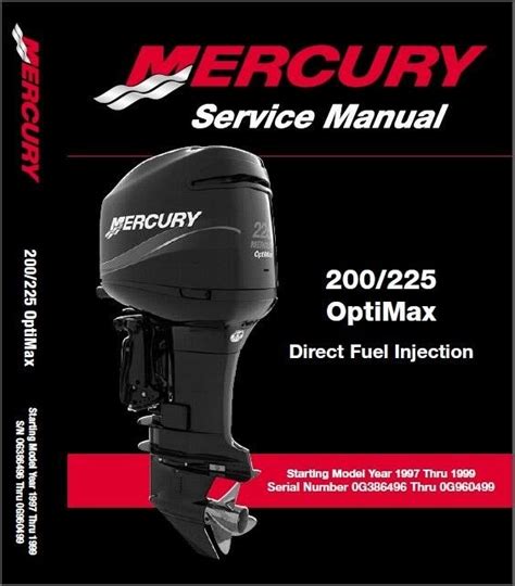 1999 mercury opti max 200 service manual. - Servizio officina manuale honda marine bf15 bf20 più alto.