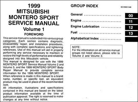 1999 mitsubishi montero sport repair shop manual set original. - Yli kolmen päivän räjäytys- ja louhintatyötapaturmat maa- ja vesirakennustoiminnassa vuosina 1977 ja 1980.