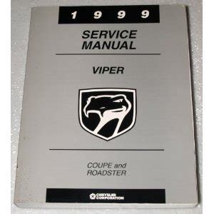 1999 service handbuch viper coupe und roadster viper rt10 und viper gts 81 270 9150 chrysler service handbücher. - Collezione vocale voce e pianoforte coloratura cadenzas.