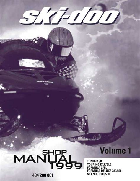 1999 ski doo snowmobile shop manual volume 1 series. - Honda aquatrax r 12 x manual.