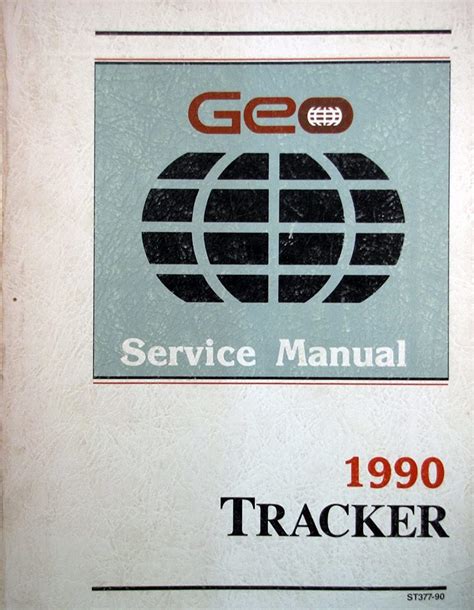 Read 1999 Chevrolet Chevy Geo Tracker Service Manual Set Oem 2 Volume Set 
