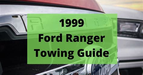 Full Download 1999 Ford Ranger Towing Guide 