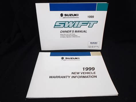 Read Online 1999 Suzuki Swift Owners Manual 
