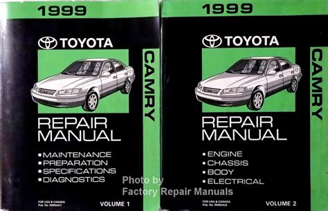 Read 1999 Toyota Camry Repair Guide 