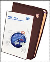 Download 1999 Volkswagen Cabrio Owners Manual 