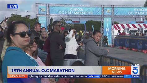 19th annual Orange County Marathon kicks off 