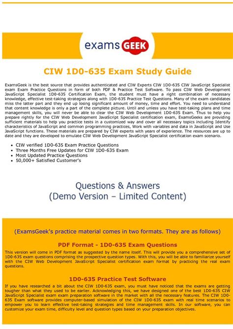 1D0-735 Trusted Exam Resource