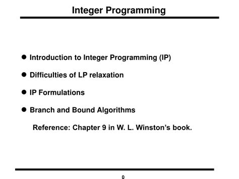 1Introduction to integer programming - GitHub Pages - wintechmobiles.com