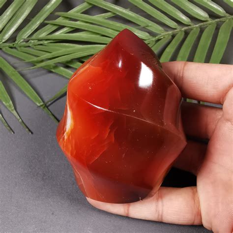 1PC Natural Carnelian Flamenatural Red Agate Flamecrystal - Etsy Hong Kong